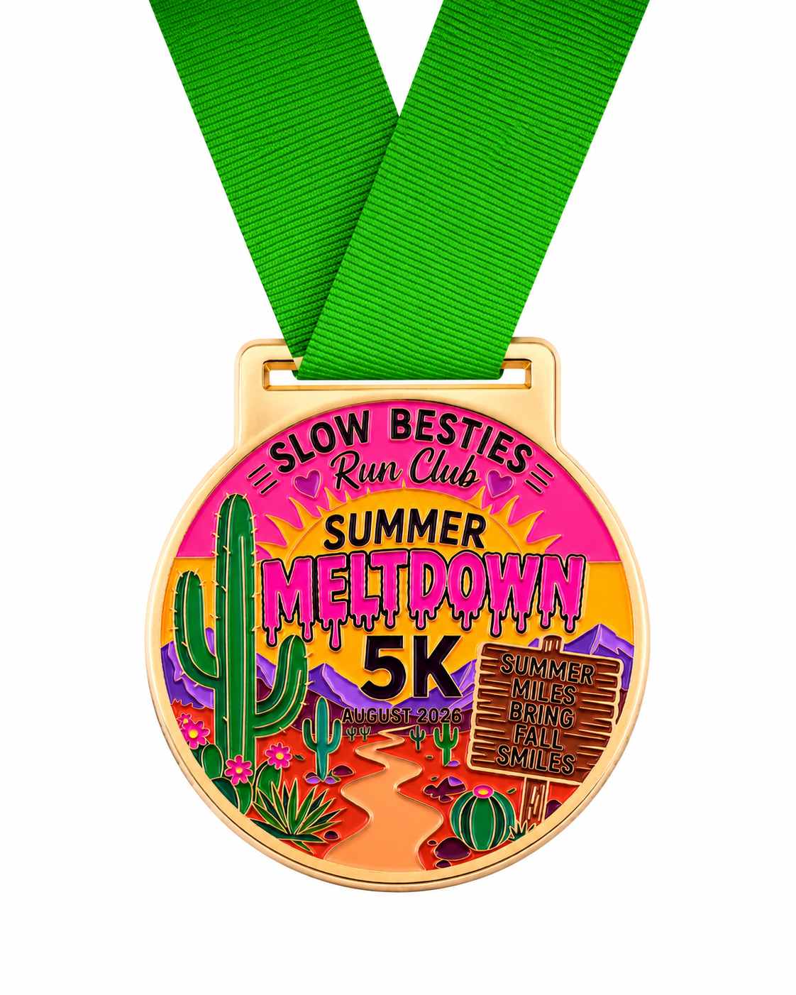 Virtual 5k Race Day Medal