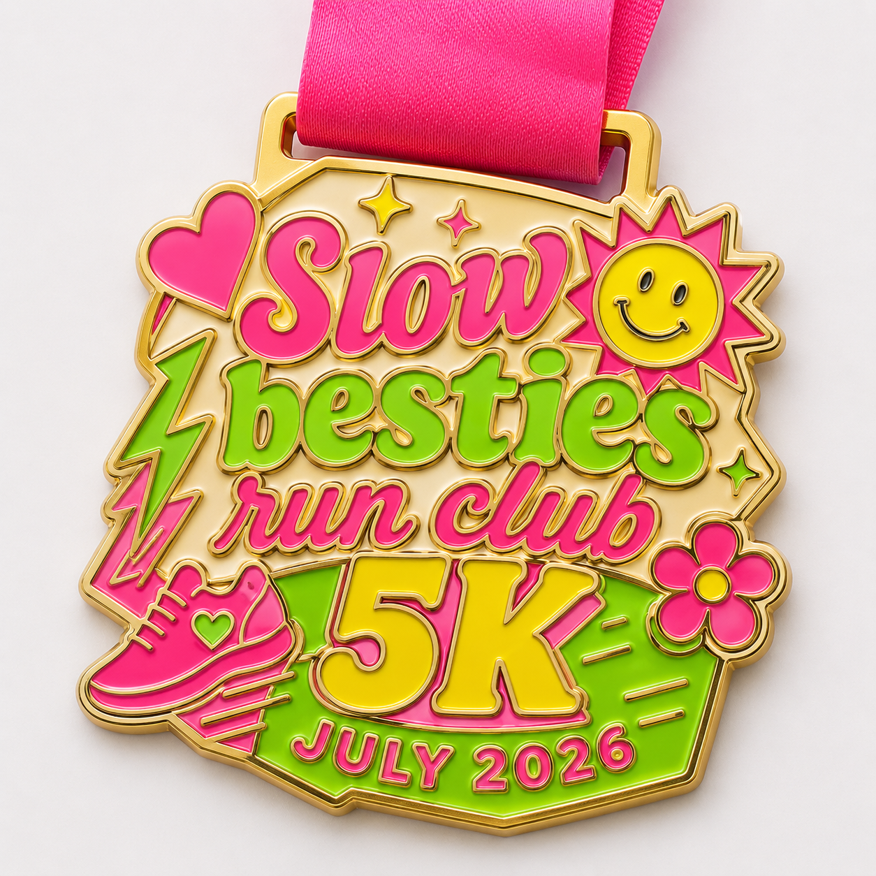 Virtual 5K + Race Day Medal
